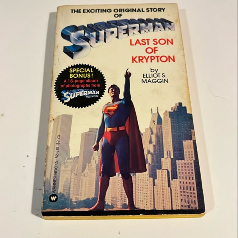 Superman Last Son of Krypton