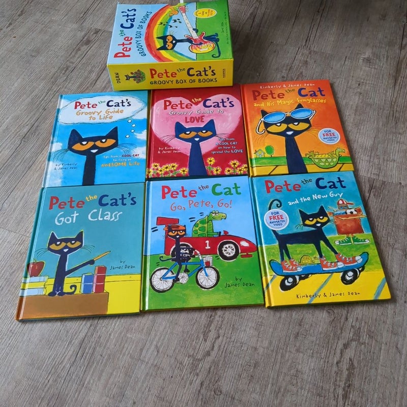 Pete the Cat's Groovy Box of Books 