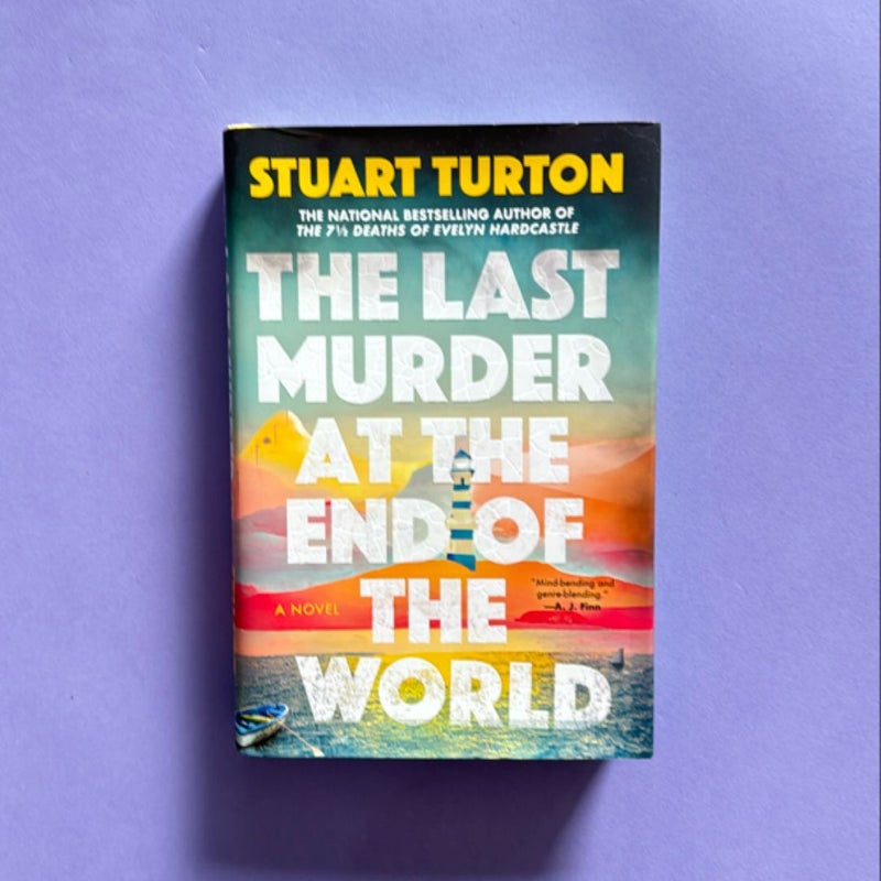 The Last Murder at the End of the World sprayed edges