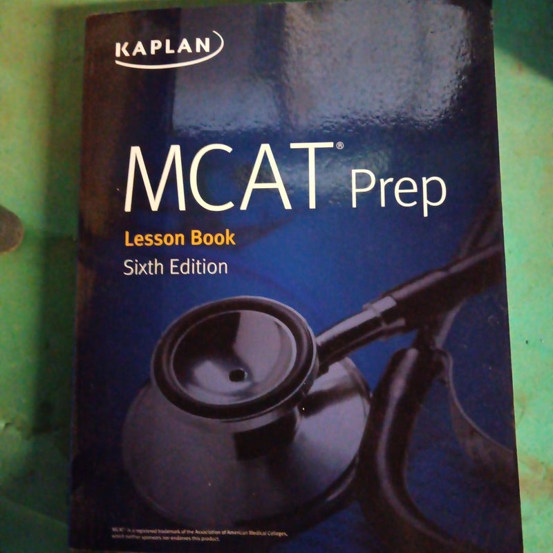 MCAT prep Lesson Book, Sixth Edition 