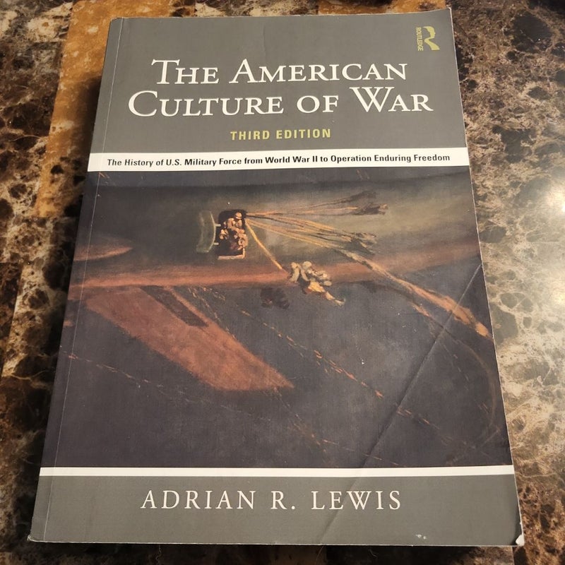 The American Culture of War