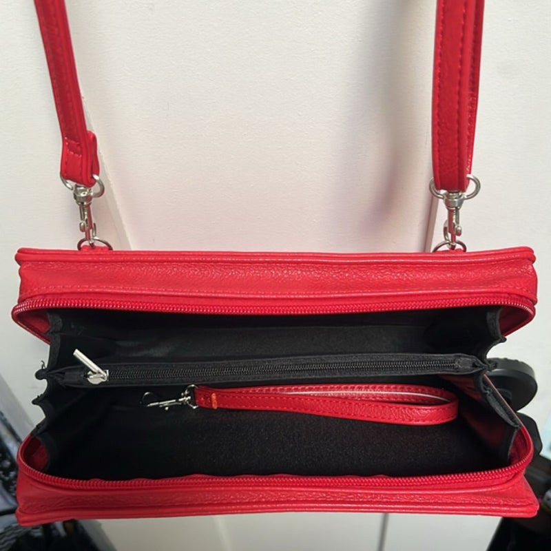Red Dracula book purse