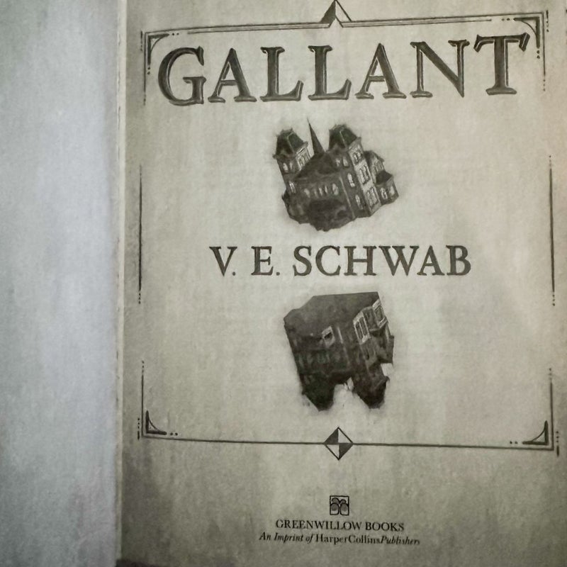 Bookish Box SIGNED Edition of Gallant