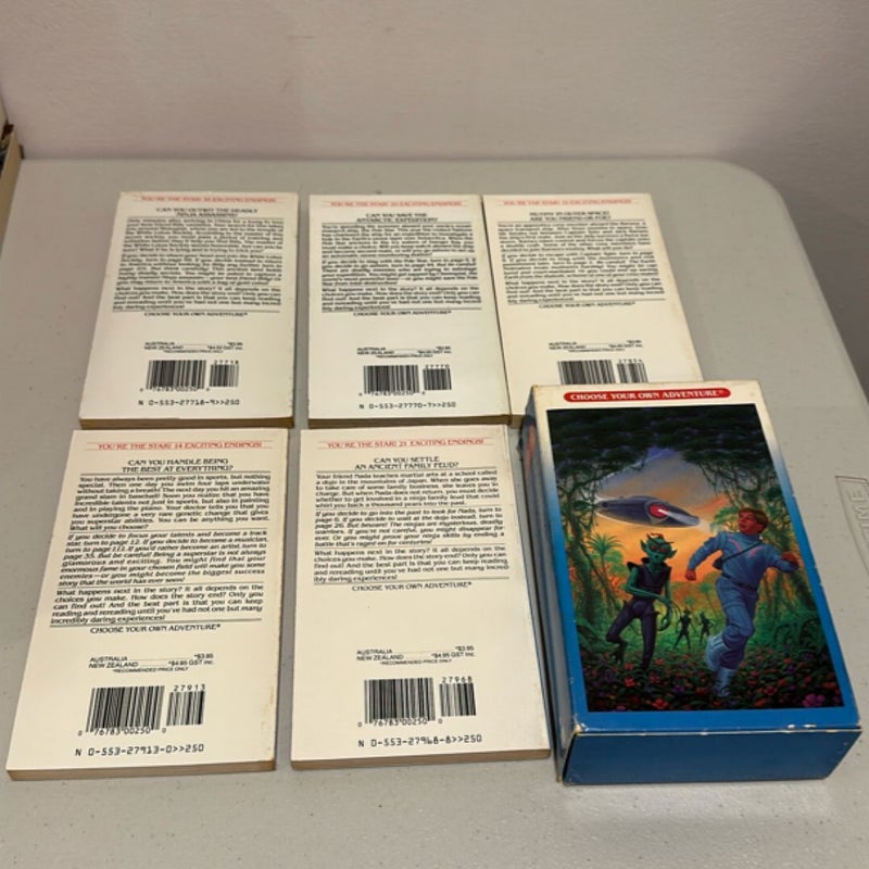 Choose Your Own Adventure 88-92 Box Set (1989)