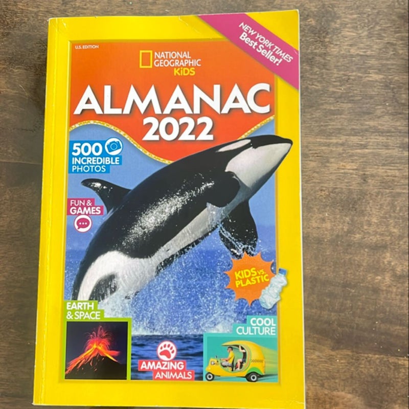 National Geographic Kids Almanac 2022, U. S. Edition