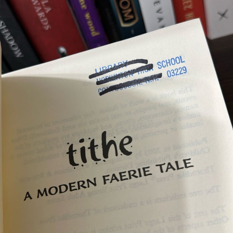 Tithe by Holly Black OOP