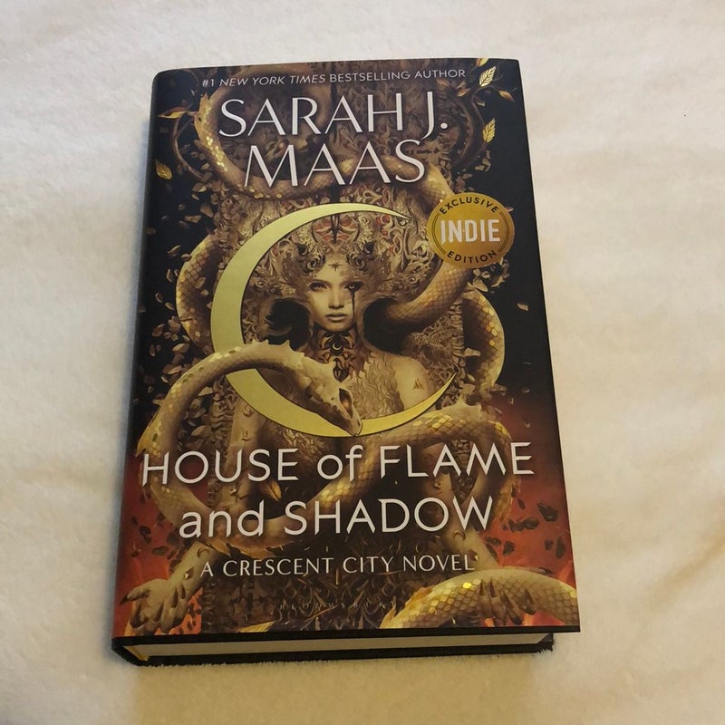 House of Flame and Shadow INDIE EDITION by Sarah J. Maas, Hardcover