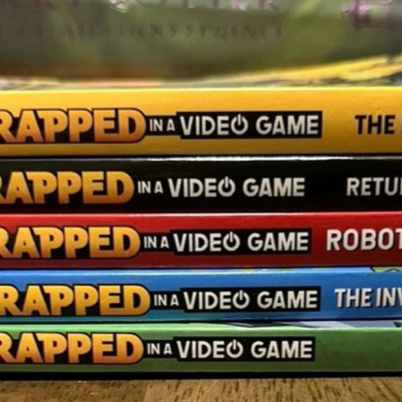 Trapped in a Video Game books 1-5