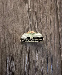 Enamel Pin - Just One More Chapter