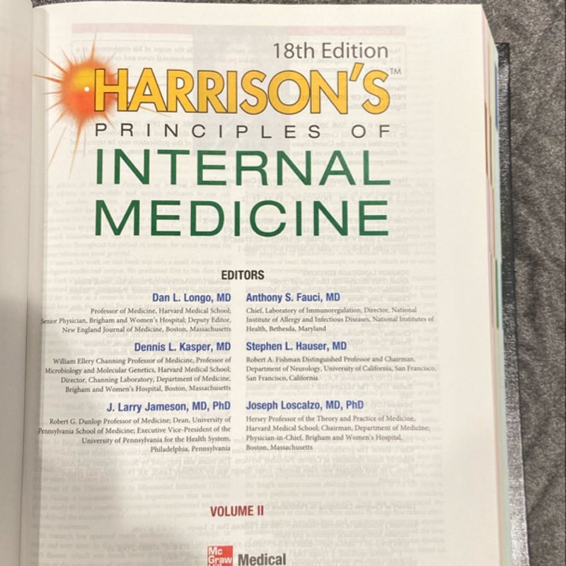 Harrison's Principles of Internal Medicine (2 Vol Set)