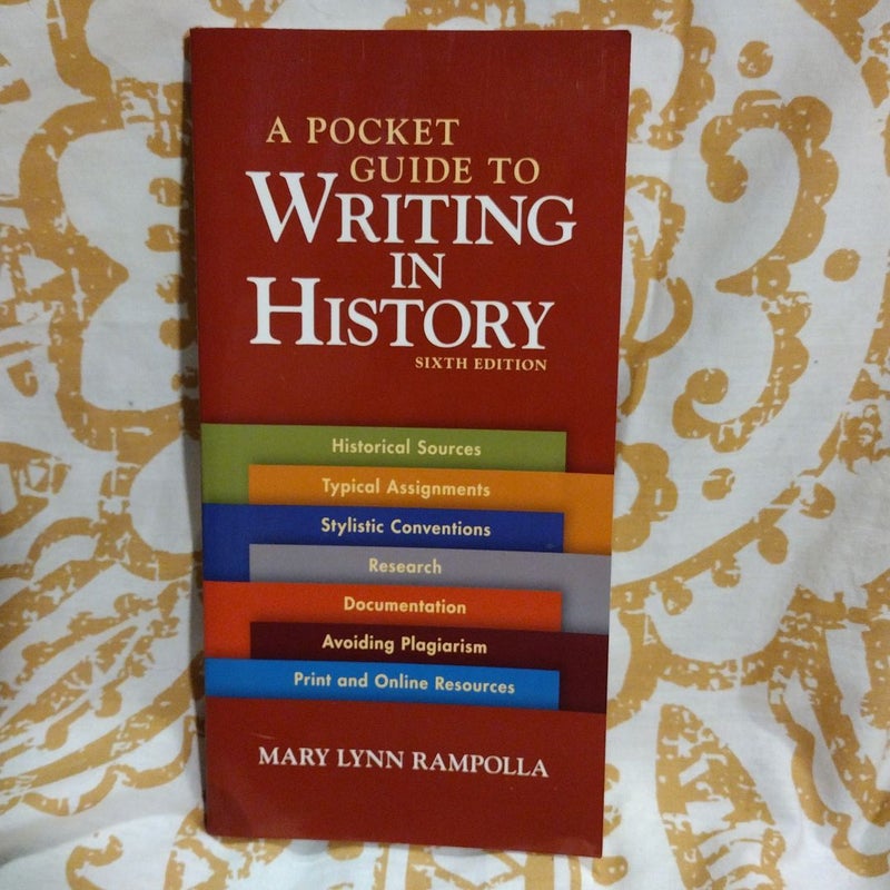 A Pocket Guide to Writing in History