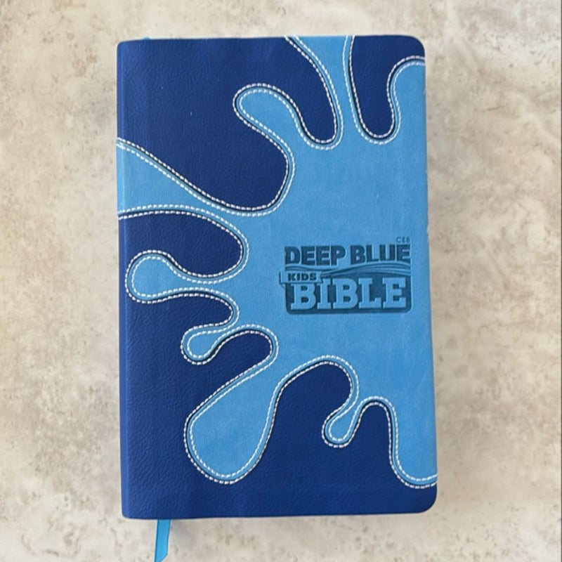 CEB Deep Blue Kids Bible Decotone Midnight Splash