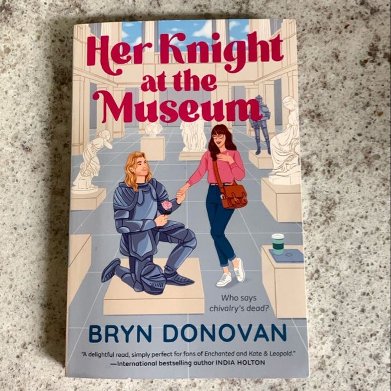 Her Knight at the Museum