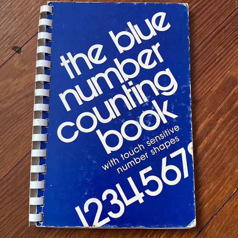 The Blue Number Counting Book 0-10