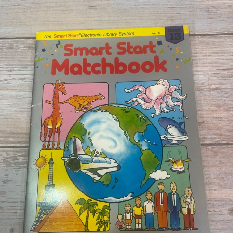 Smart Start Matchbook book 13 VTG 1987