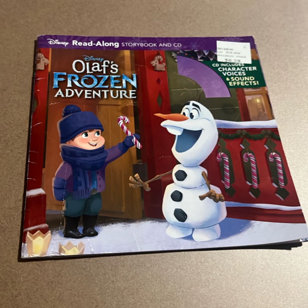 Olaf's Frozen Adventure Read-Along Storybook and CD