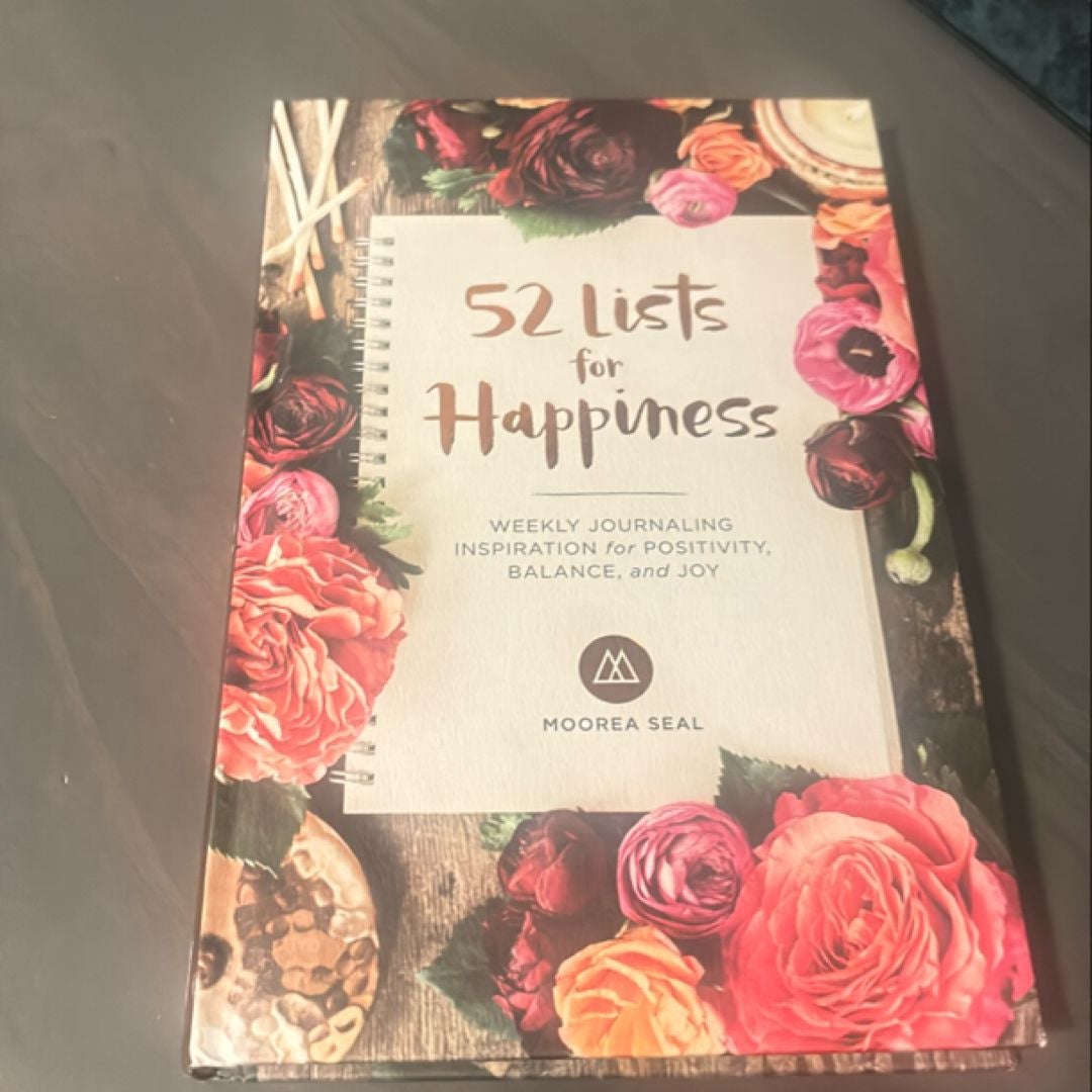 52 Lists for Happiness