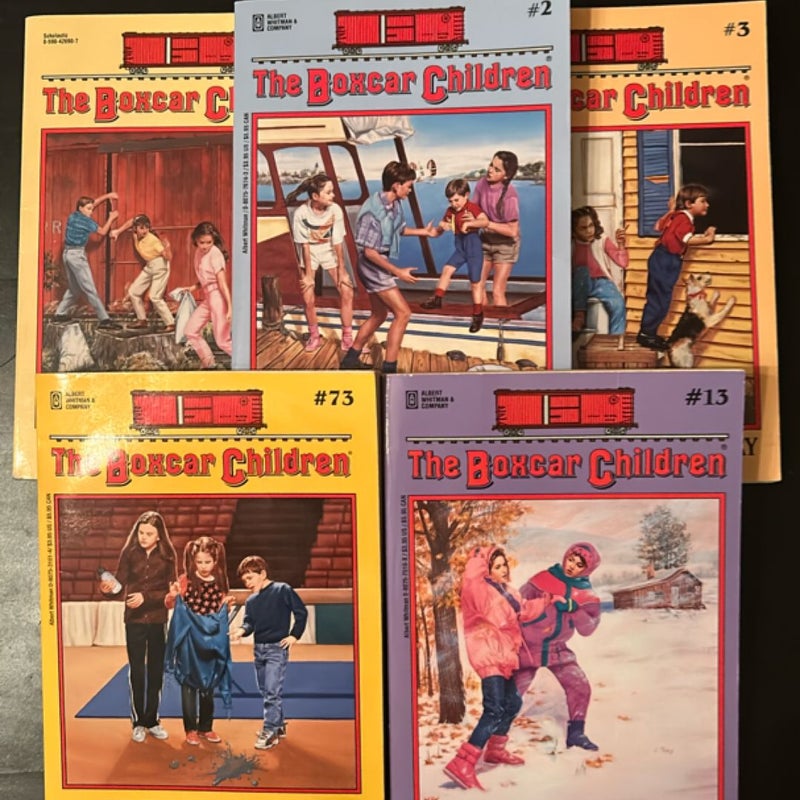 The Boxcar Children - 5 Books