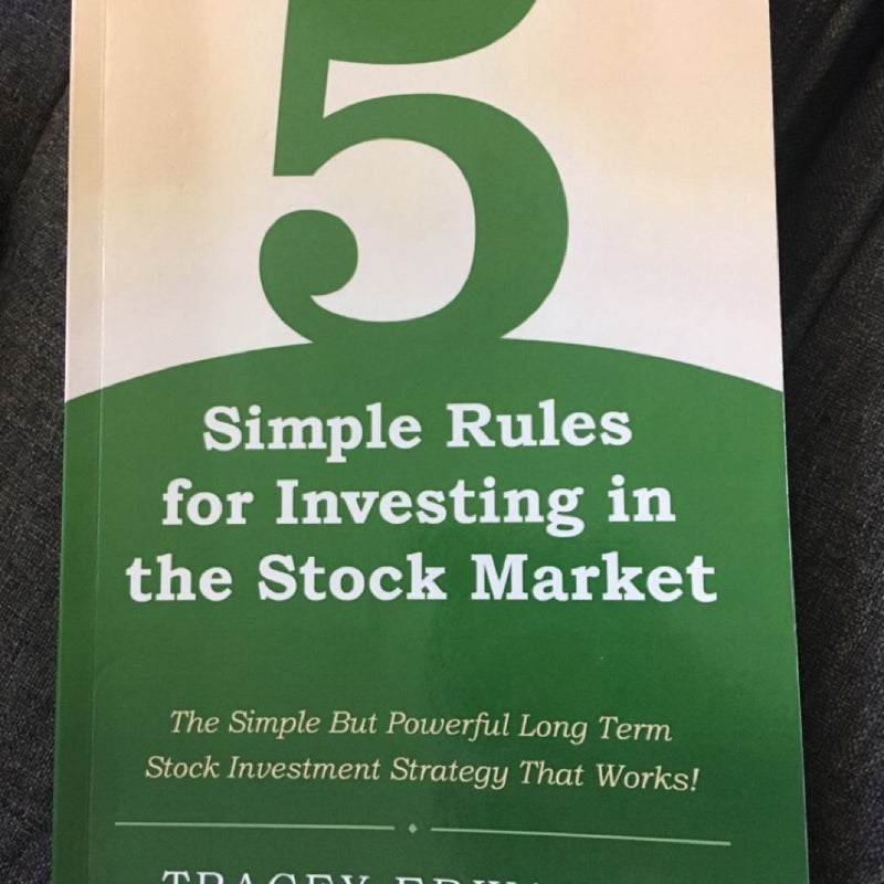 Simple Rules For Investing in the Stock Market