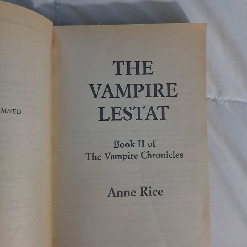 The Vampire Lestat paperback good condition 