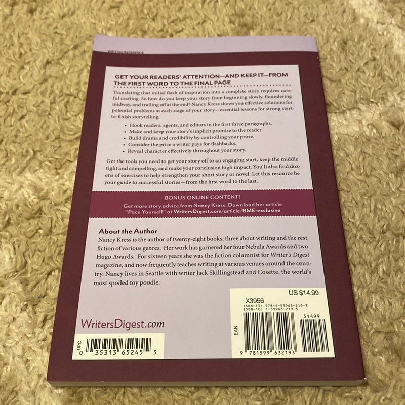 Elements of Fiction Writing - Beginnings, Middles and Ends