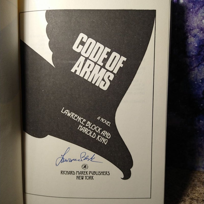 Code of Arms, Signed 