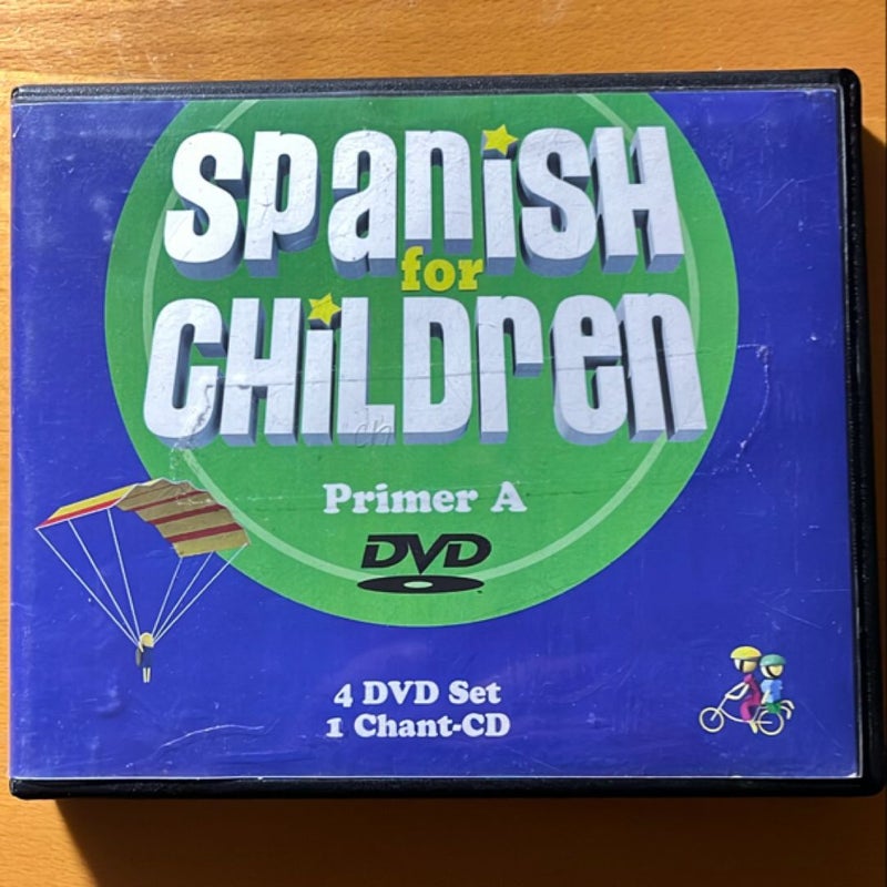 Spanish for Children Primer A Audio DVD/CD set