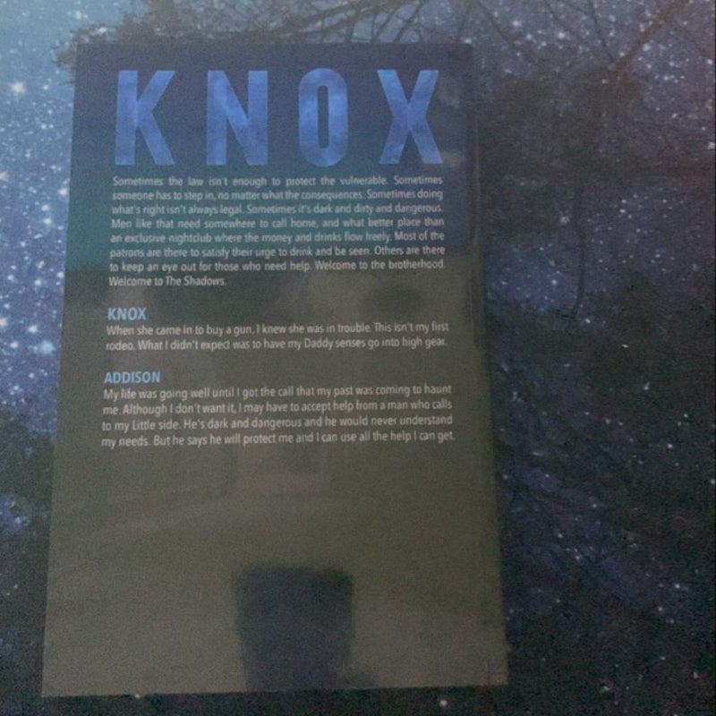 Knox: Signed by author 