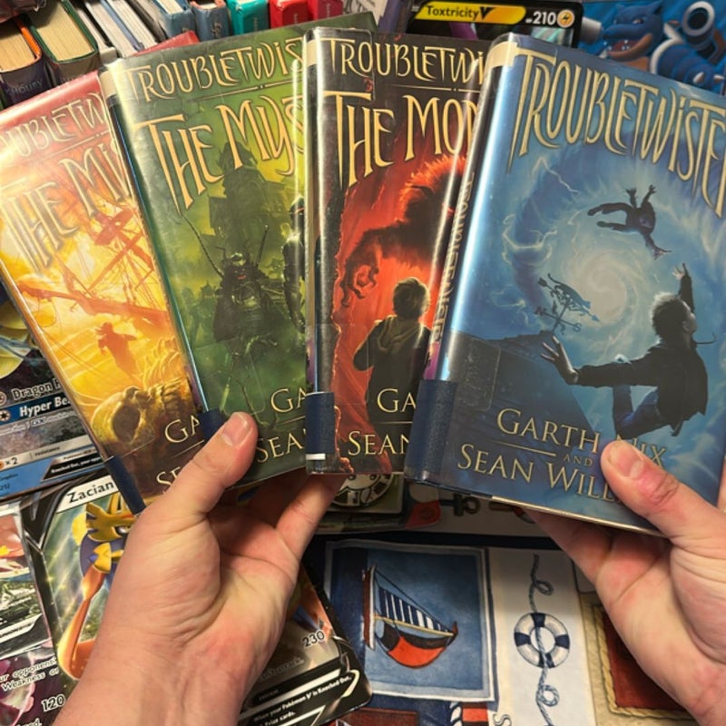 Troubletwisters BOOKS 1-4 LOT  