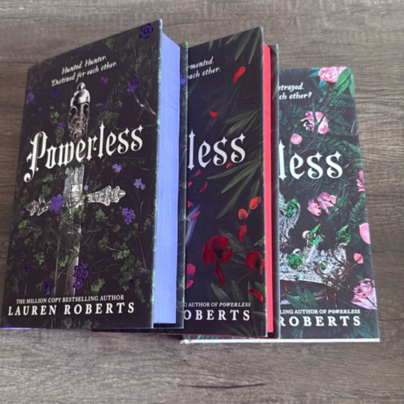Waterstones Powerless trilogy 