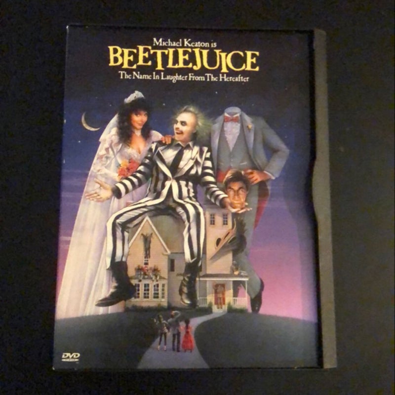 DVD -  Beetlejuice   -  DVD movie 