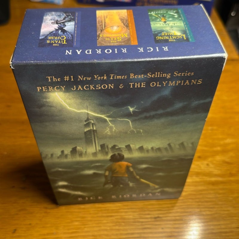 The Percy Jackson and the Olympians Pbk 3-Book