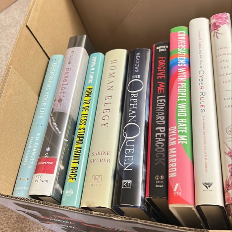 Bulk 20 books hardcover 