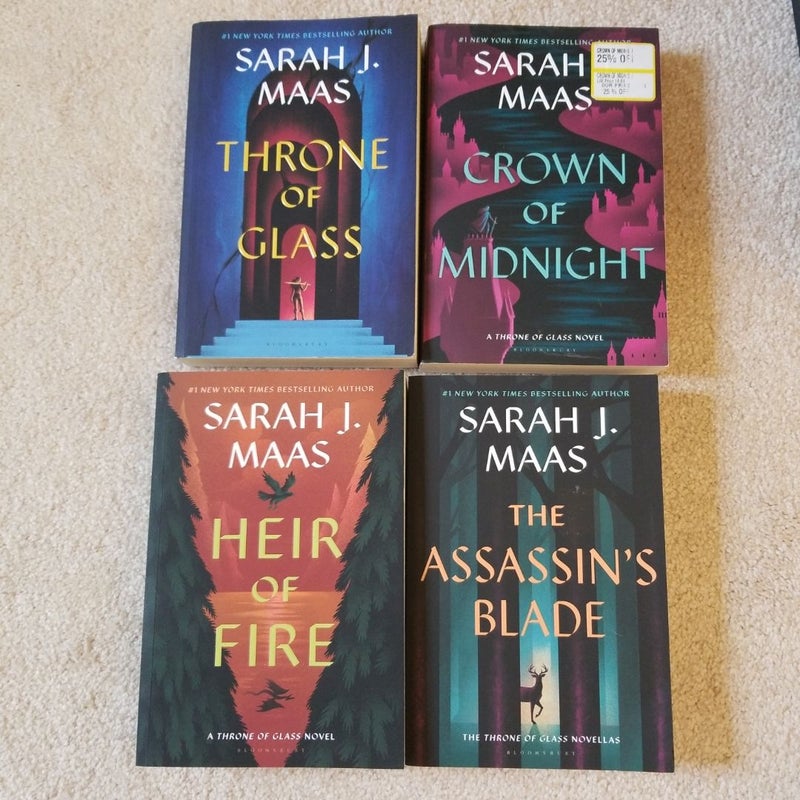 Throne of Glass Complete series 