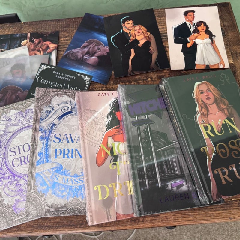 Dark & Quirky Corrupted Nights 5 Book Set