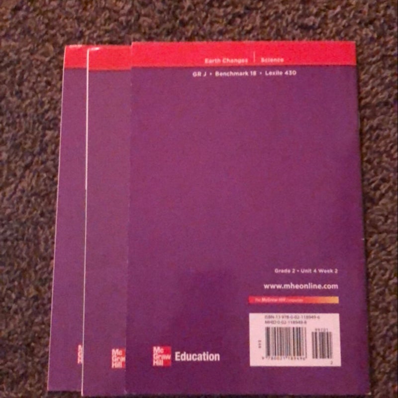 Reading Wonders Leveled Reader Earthquakes: Approaching Unit 4 Week 2 Grade 2