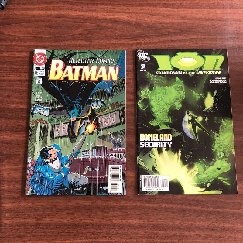 10 Assorted DC comics