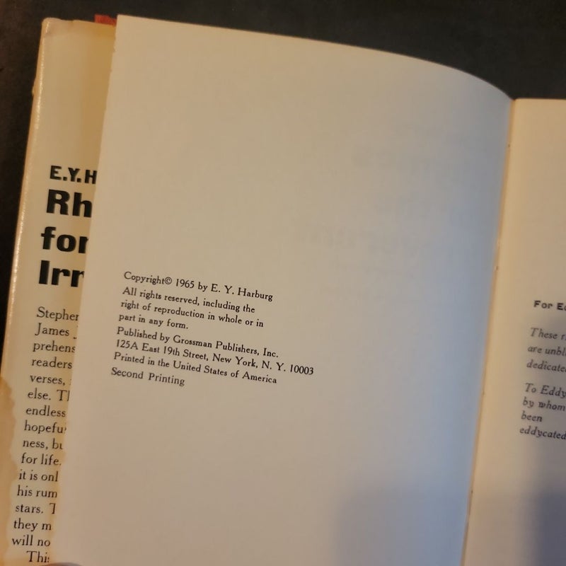 Rhymes for the Irreverent 