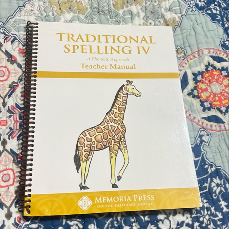 Traditional Spelling IV Set