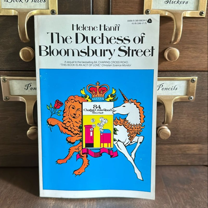 The Duchess of Bloomsbury Street