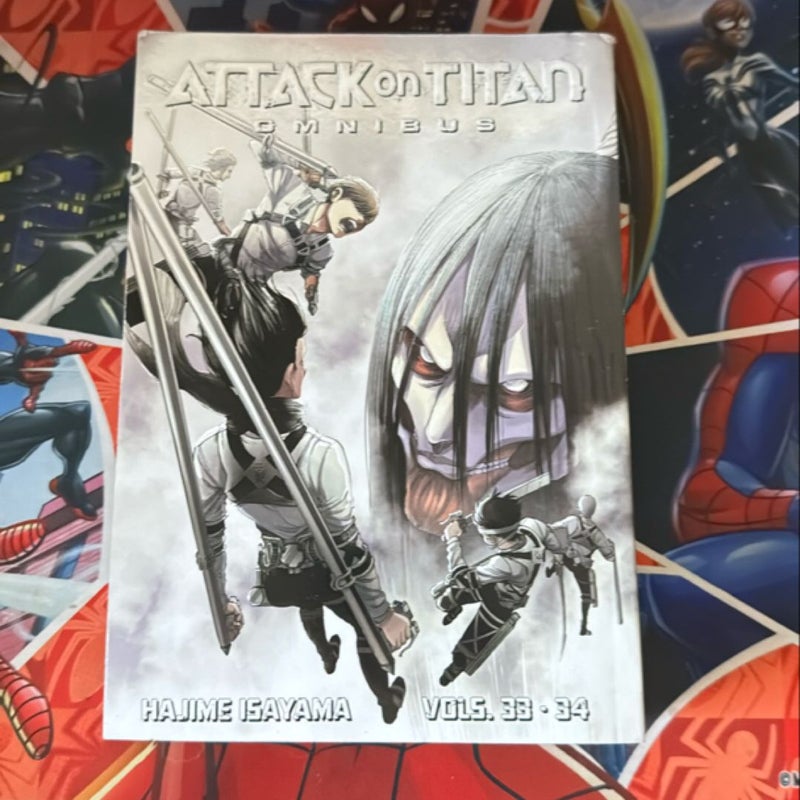 Attack on Titan Omnibus 12 (Vol. 33-34)