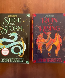 Siege and Storm and Ruin and Rising (Grishaverse Books 2 and 3)