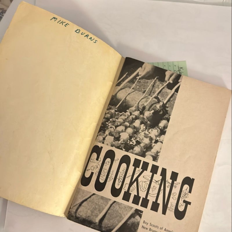 Vintage Boy Scouts Merit Badge Cooking Book 
