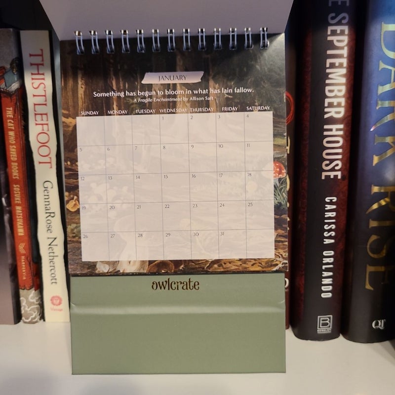 Owlcrate 2025 Desk Calendar