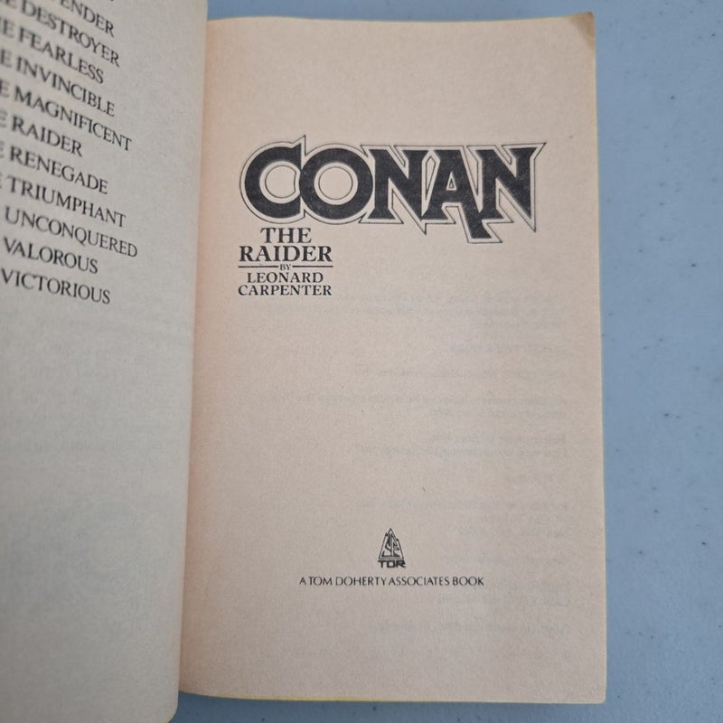 Conan The Raider