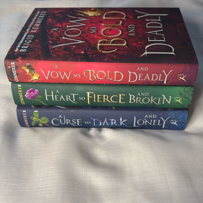 A Curse so dark and Lonely trilogy bundle