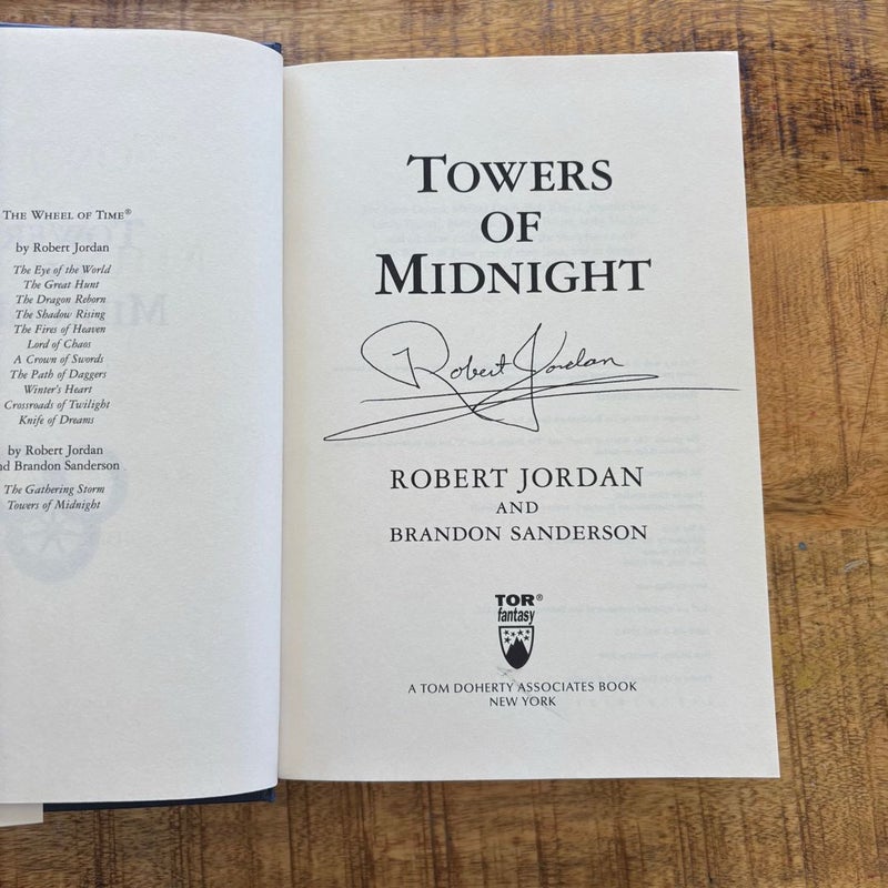 Towers of Midnight 1st/1st - Digitally Signed