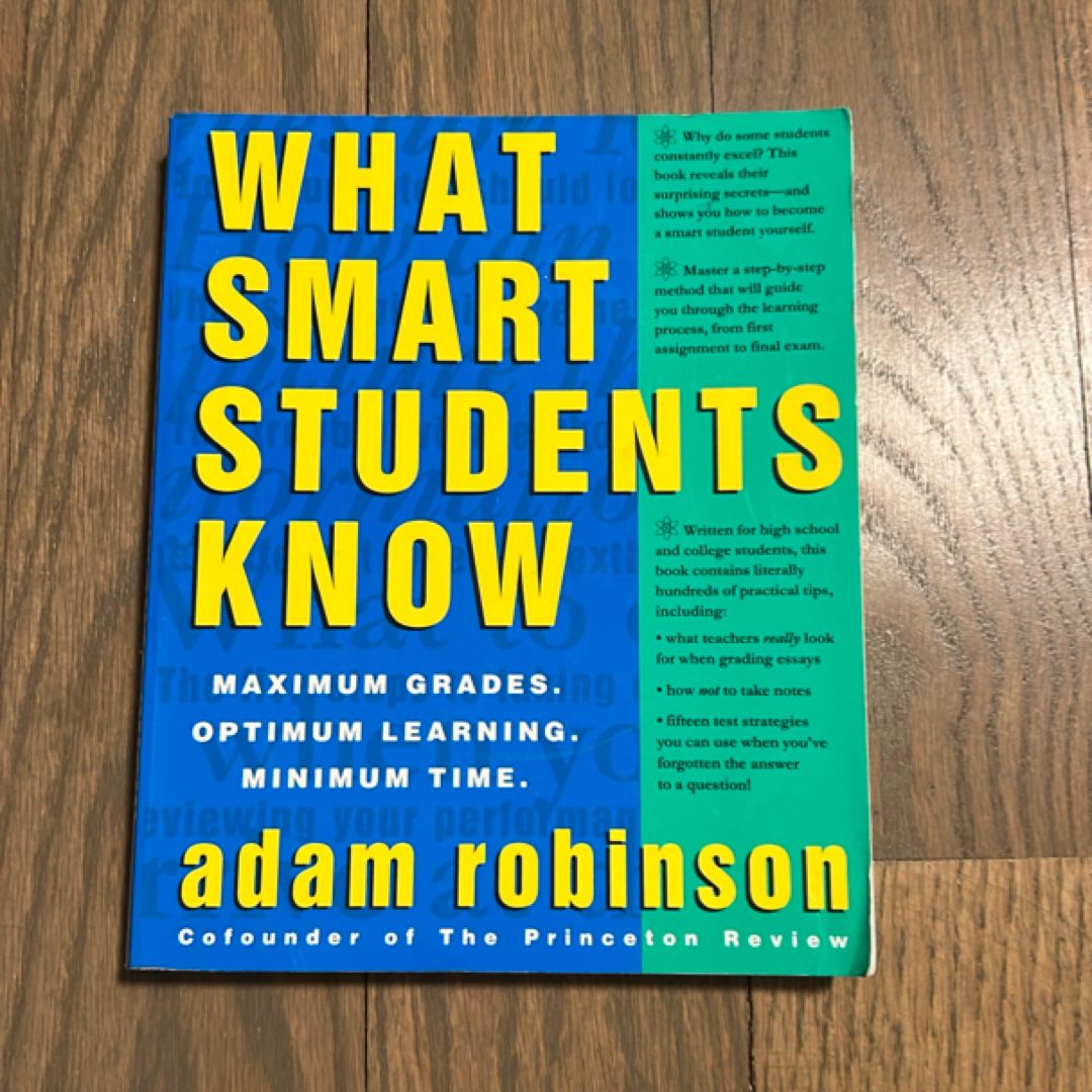 What Smart Students Know