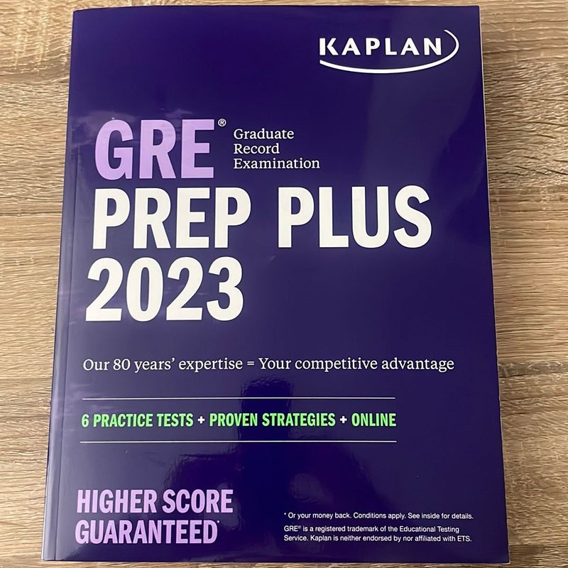 GRE Prep Plus 2023