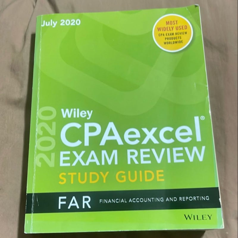 Wiley CPAexcel Exam Review July 2020 Study Guide